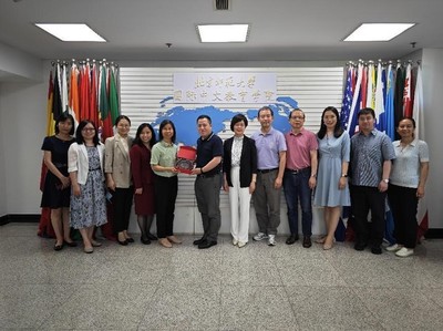国际文化交流学院赴北京师范大学国际中文教育学院开展调研学习