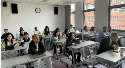 国际教育学院成功举办“联合国人权委员会的发展”专题讲座